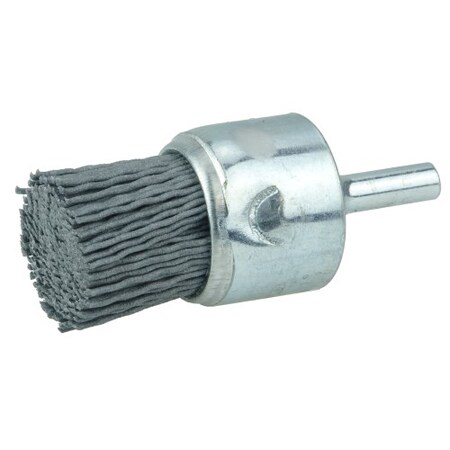 Weiler 1" Nylox End Brush, .022/320SC Fill 10155